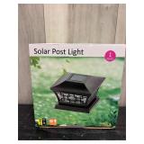 Solar Post LED light