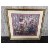 Vintage framed Hide n' Seek by Harrison Rucker