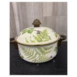 vintage Villeroy & Boch 'Forsa' Enamel Casserole P