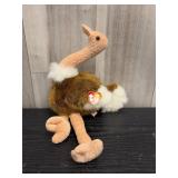 Ty Ostrich plush Beanie Buddy