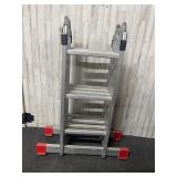 aluminum 12ft multi-position folding ladder