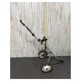 Vintage LiteTech folding golf push-pull cart