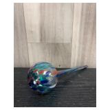 Handblown glass vase