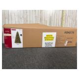 7.5 ft pre-lit Christmas tree