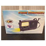 Dynamo rechargeable world radio