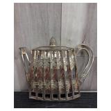 Godinger Museum Re-Creations silver plated teapot