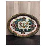 Daher Decorated Ware Pritchard oval fruit & leaves