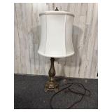 Brass colored vintage Cambridge Table Lamp