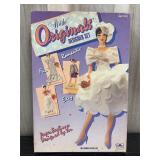 1991 Bride Originals Designer Set paper doll and f