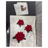 Christmas hand towel and table runner