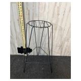 Black Metal plant stand