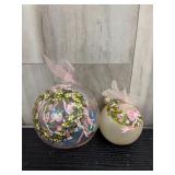 Handblown glass ornaments
