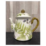 vintage Villeroy & Boch Forsa botanical teapot