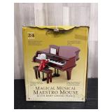Magical Musical Maestro Mouse with Baby Grand Pian