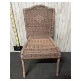 woven side chair