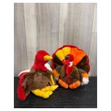 Kids of America & Ty Stuffed thanksgiving turkey p