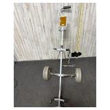 vintage LiteTechfolding golf push-pull cart