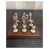 Bombay Company golf tic-tac-toe set