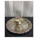 Oneida Silverplate Chip & Dip