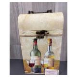 Two bottle wine case
