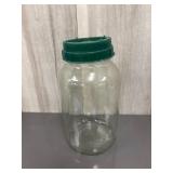Glass seed sprouting jar (mesh lid)