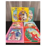 Golden Books vintage paper dolls lot