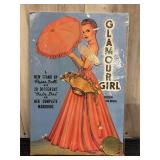 1985 Glamour Girl Paper Dolls by Queen Holden, whi