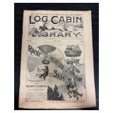 Log Cabin Library No. 397, with dime novel story t