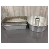 Loaf/ cake baking pans lot