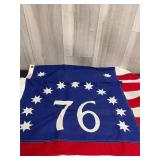 1976 Bicentennial American flag