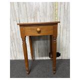 Wooden side table