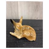 German ceramic deer figurine