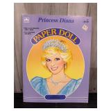 vintage 1985 Princess Diana Paper Doll Book publis