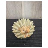 Vintage ceramic hedgehog