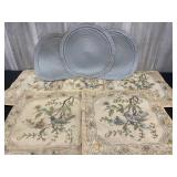 Decorative place mats lot