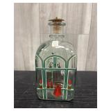 vintage Holmegaard Christmas Bottle