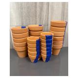 Lot of Terracotta pots