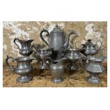 Pewter Teawares