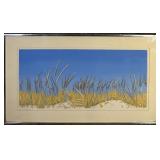 September Skyline Lithograph