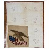 Crib Quilt and Needlework