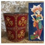 Thai Painting and Bucket