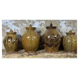 Pied Potter Hamelin Redware