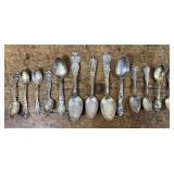Silver Souvenir Spoons