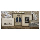 Four Pieces of Artwork