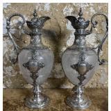 Silver Mounted Ewers