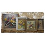 Four Still Life Paintings