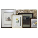 Four Framed Works