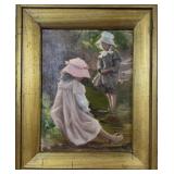 Framed Oil on Canvas