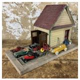 Model Shed and Toy Cars