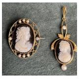 Gold Cameo Jewelry
